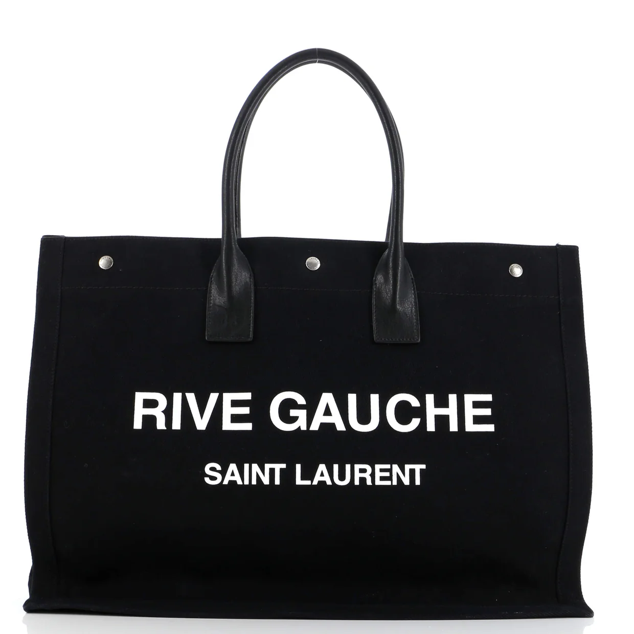Rive Gauche Shopper Tote Camo Canvas Large - Deep Luxury
