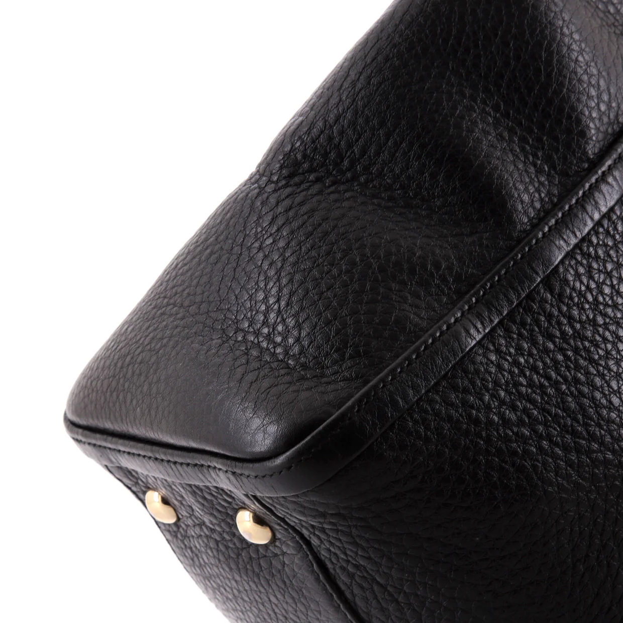 Soho Convertible Top Handle Bag Leather Small - Deep Luxury
