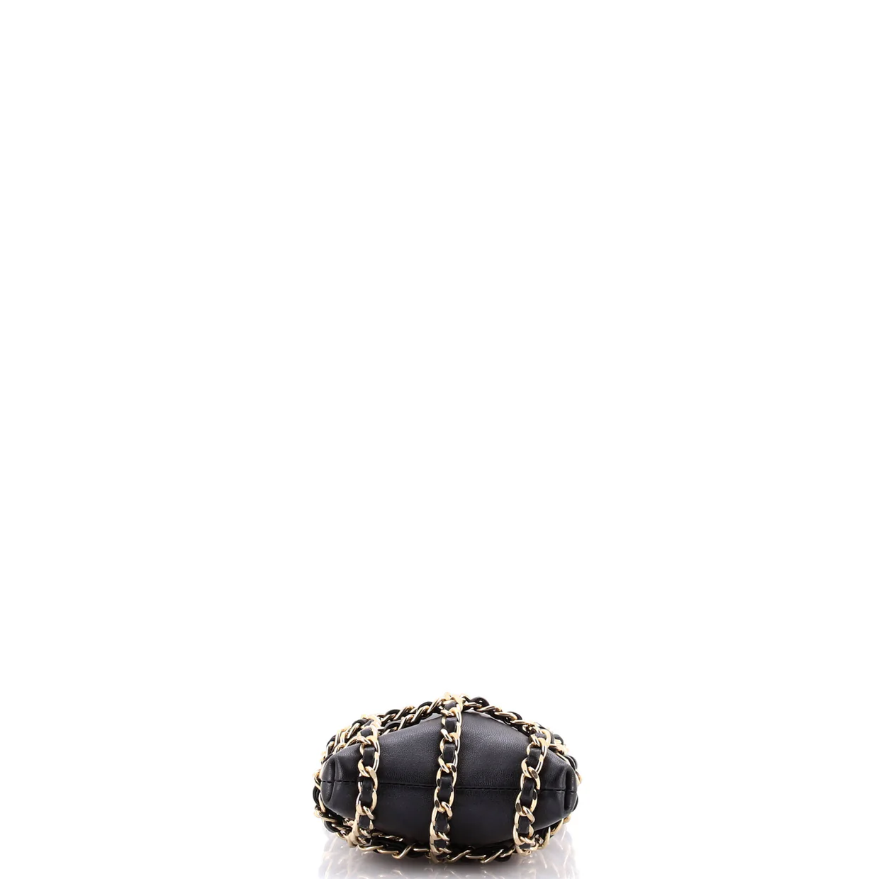 Tech Me Out Clutch With Chain Lambskin - Deep Luxury