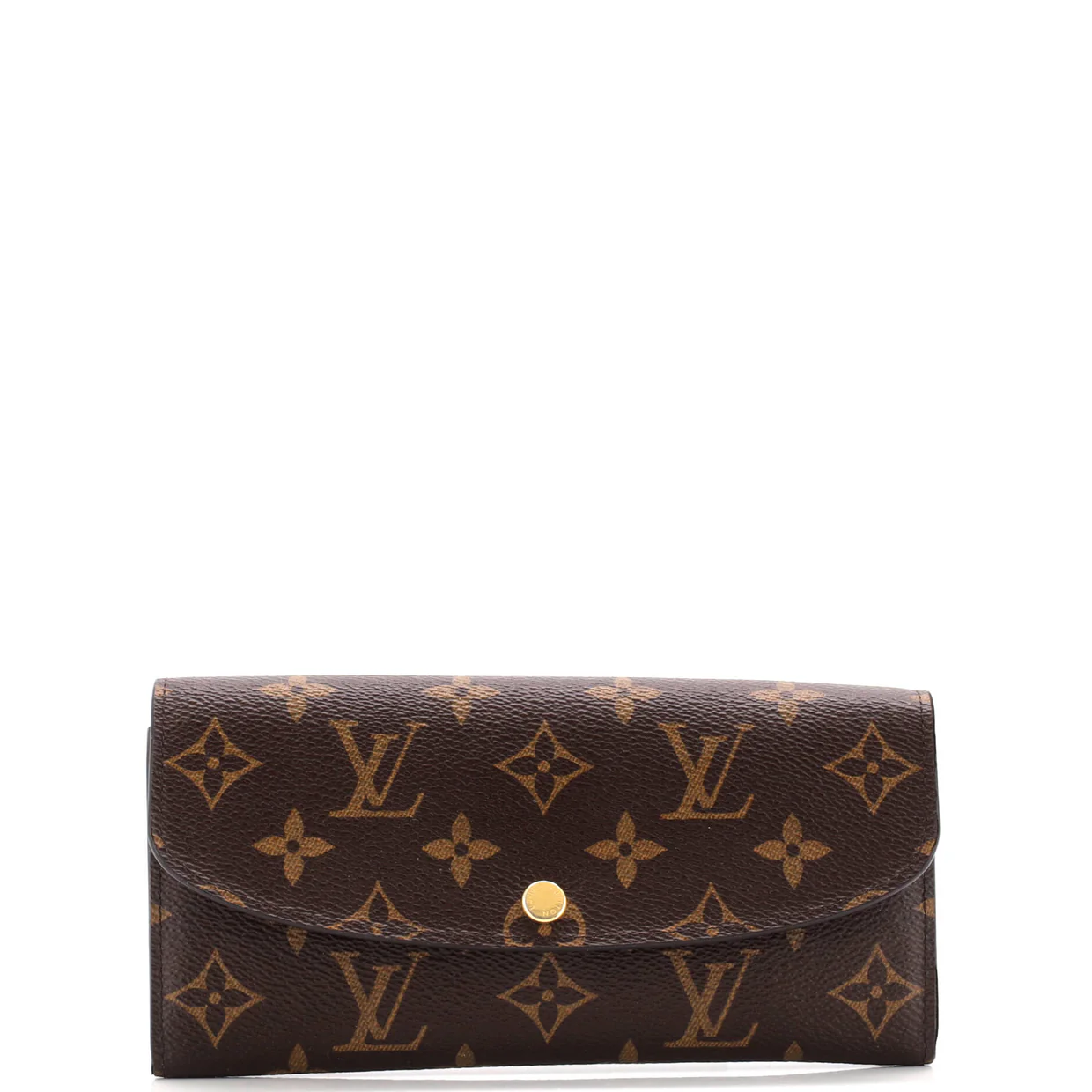 Emilie Wallet Monogram Canvas - Deep Luxury