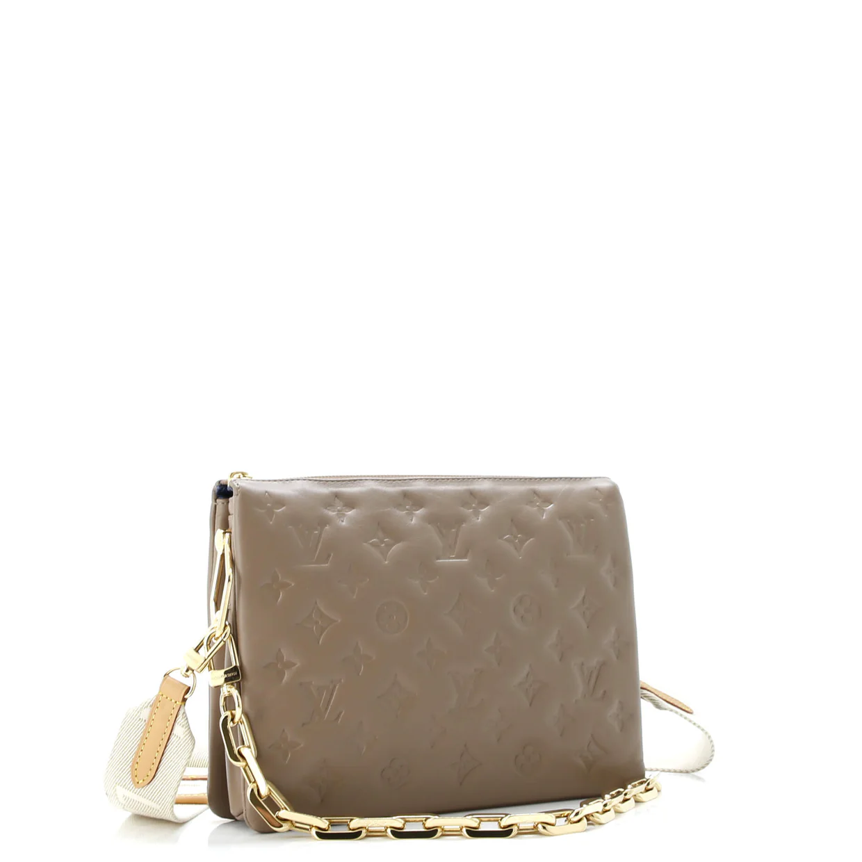 Coussin Bag Monogram Embossed Lambskin PM - Deep Luxury