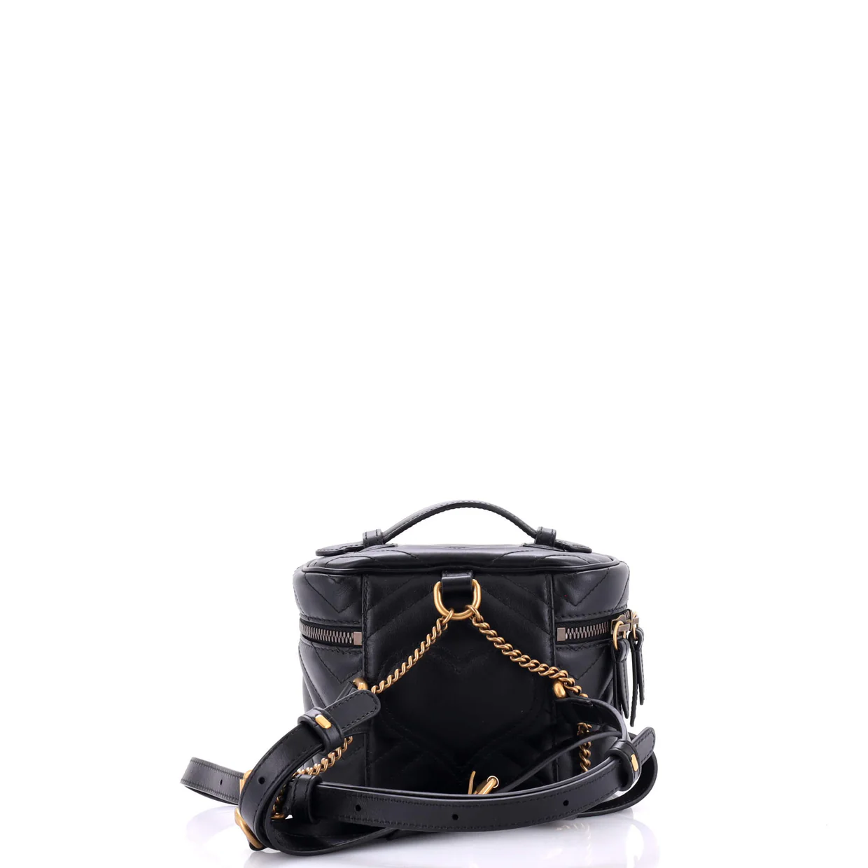 GG Marmont Vanity Backpack Matelasse Leather Mini - Deep Luxury