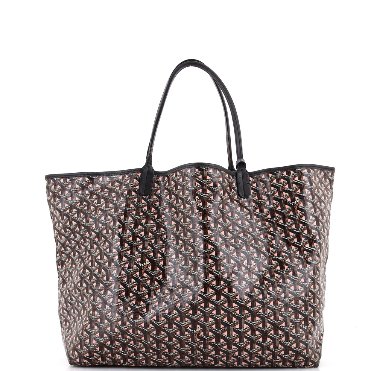 Saint Louis Tote Claire Voie Coated Canvas GM - Deep Luxury