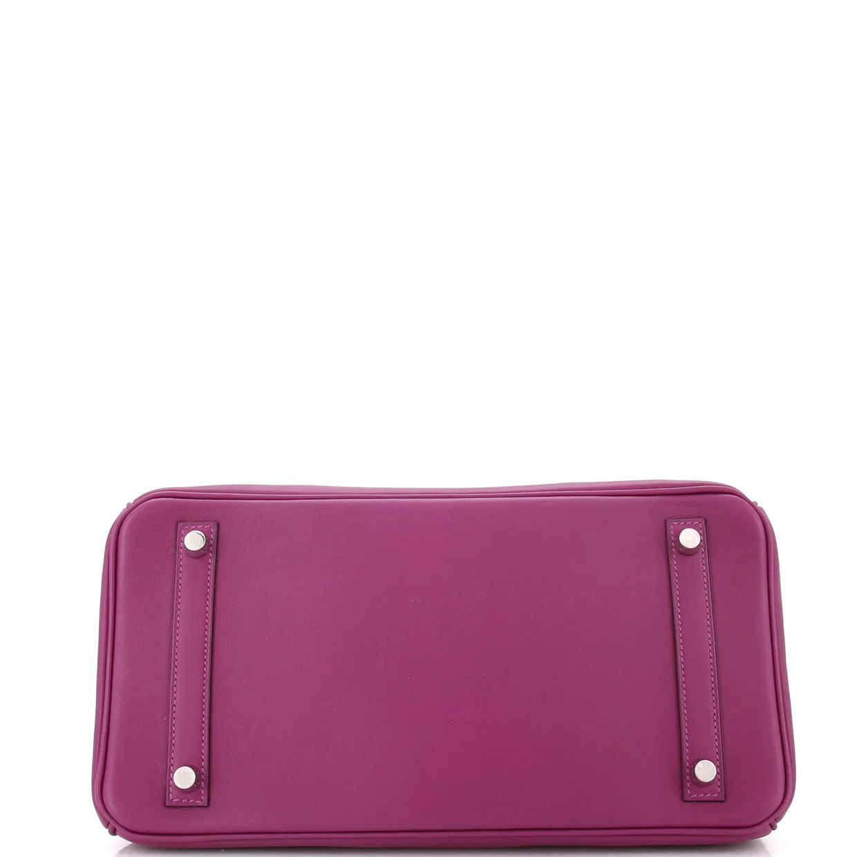 Birkin Handbag Anemone Swift with Palladium Hardware 30 - Deep Luxury
