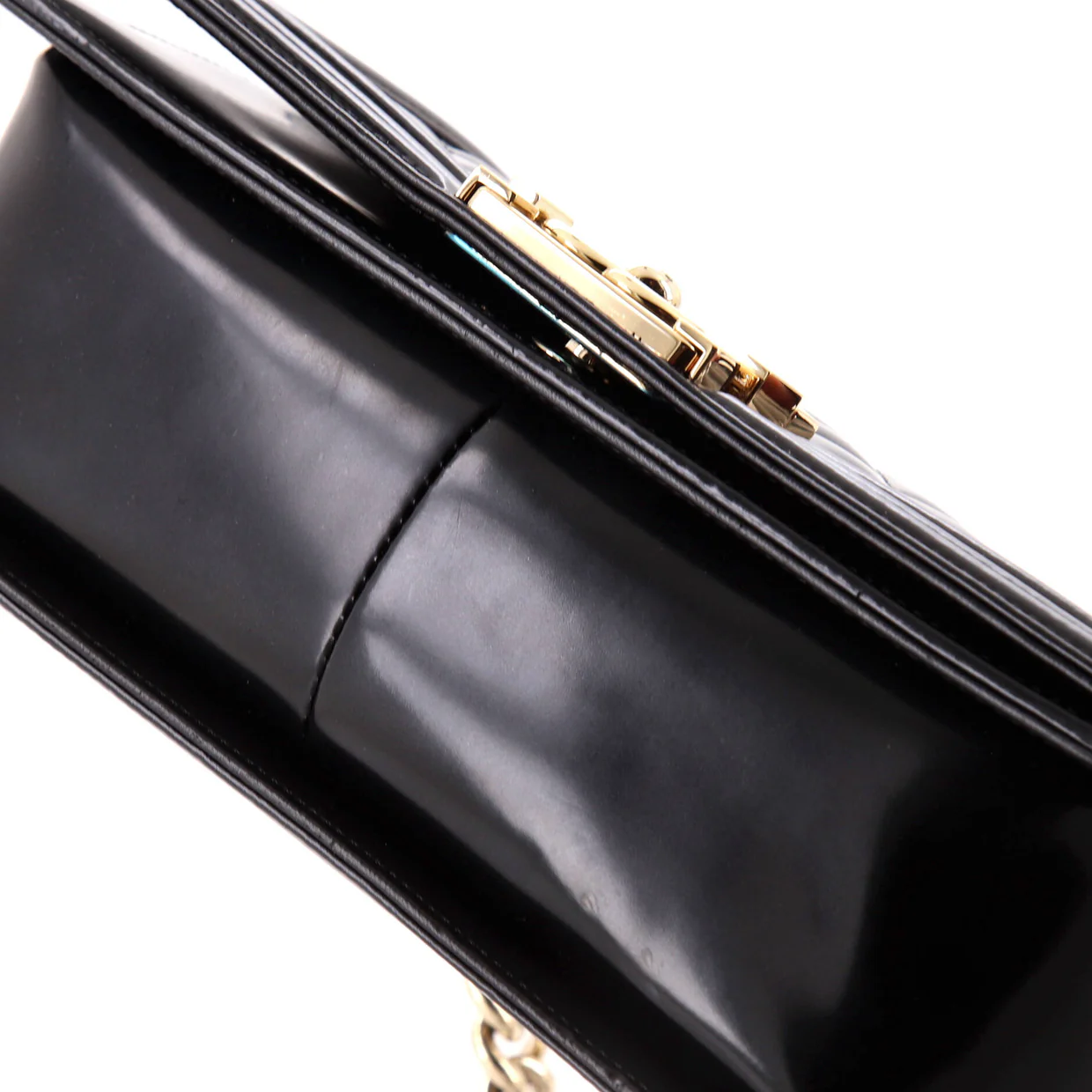 Boy Flap Bag Quilted Glazed Calfskin Old Medium - Deep Luxury