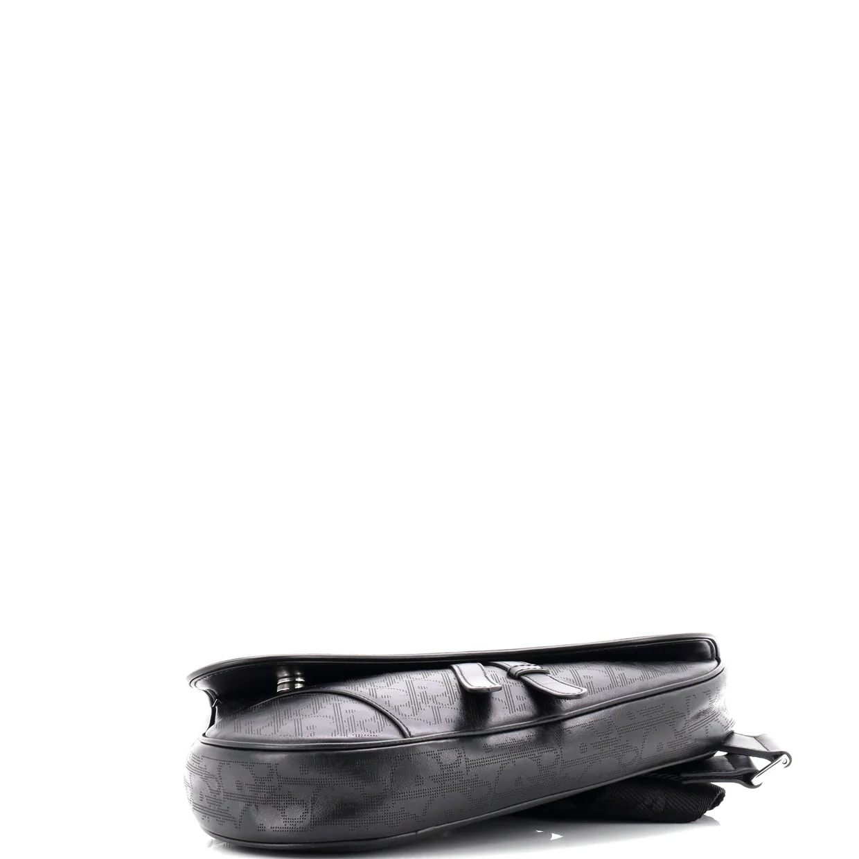 Saddle Crossbody Bag Oblique Galaxy Leather - Deep Luxury