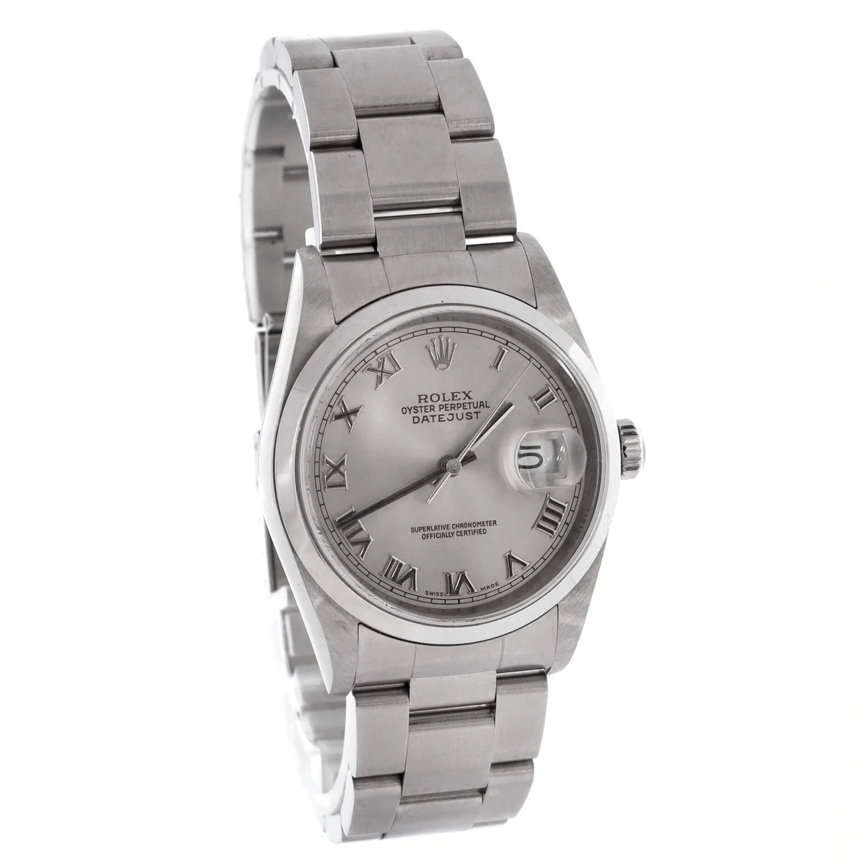 Oyster Perpetual Datejust Automatic Watch Stainless Steel 36 - Deep Luxury
