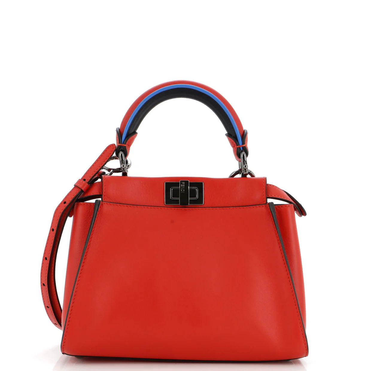Peekaboo Iconic Bag Leather Mini - Deep Luxury