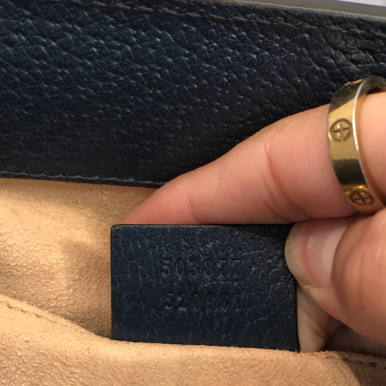 Ophidia Chain Shoulder Bag Leather Small - Deep Luxury