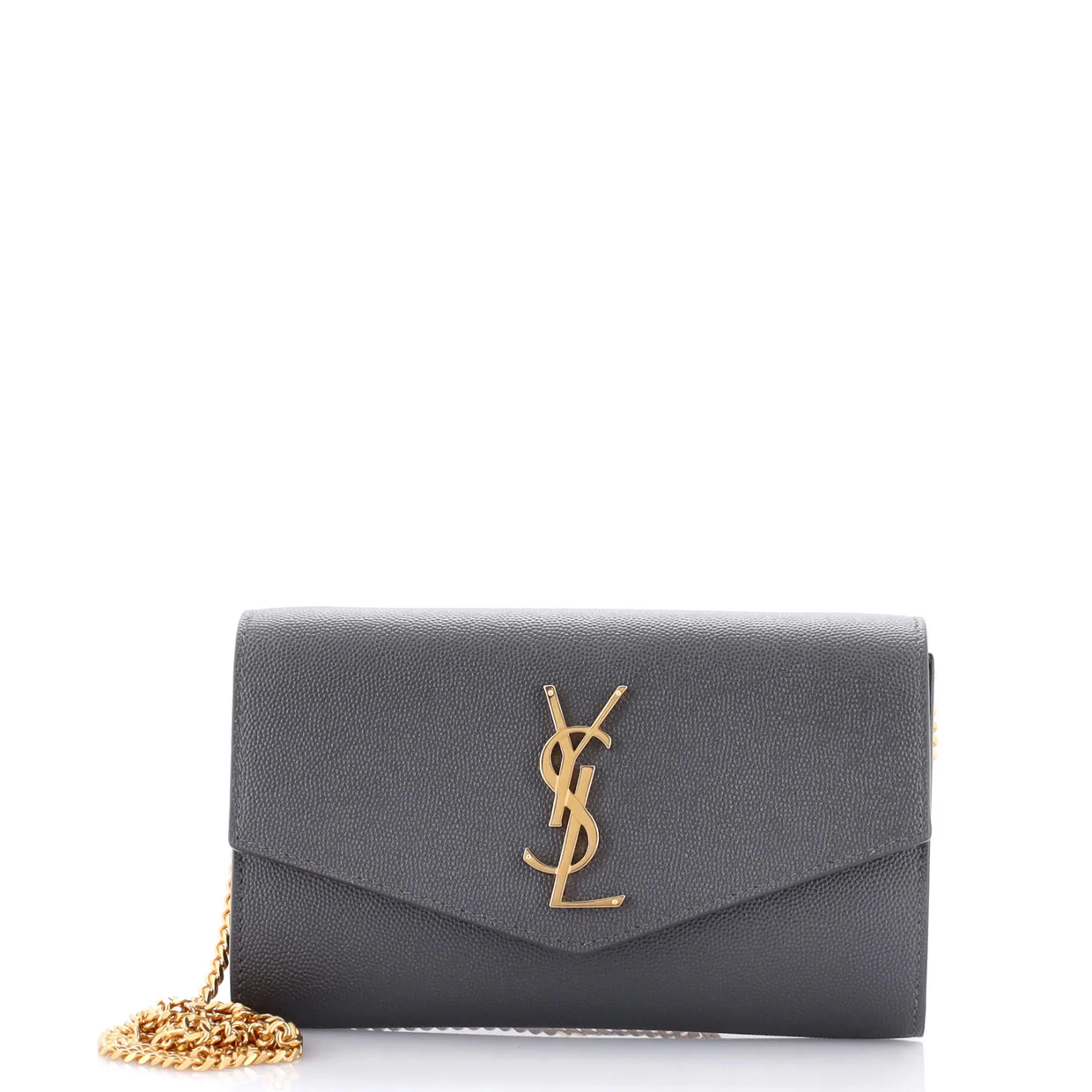 Uptown Chain Wallet Leather - Deep Luxury