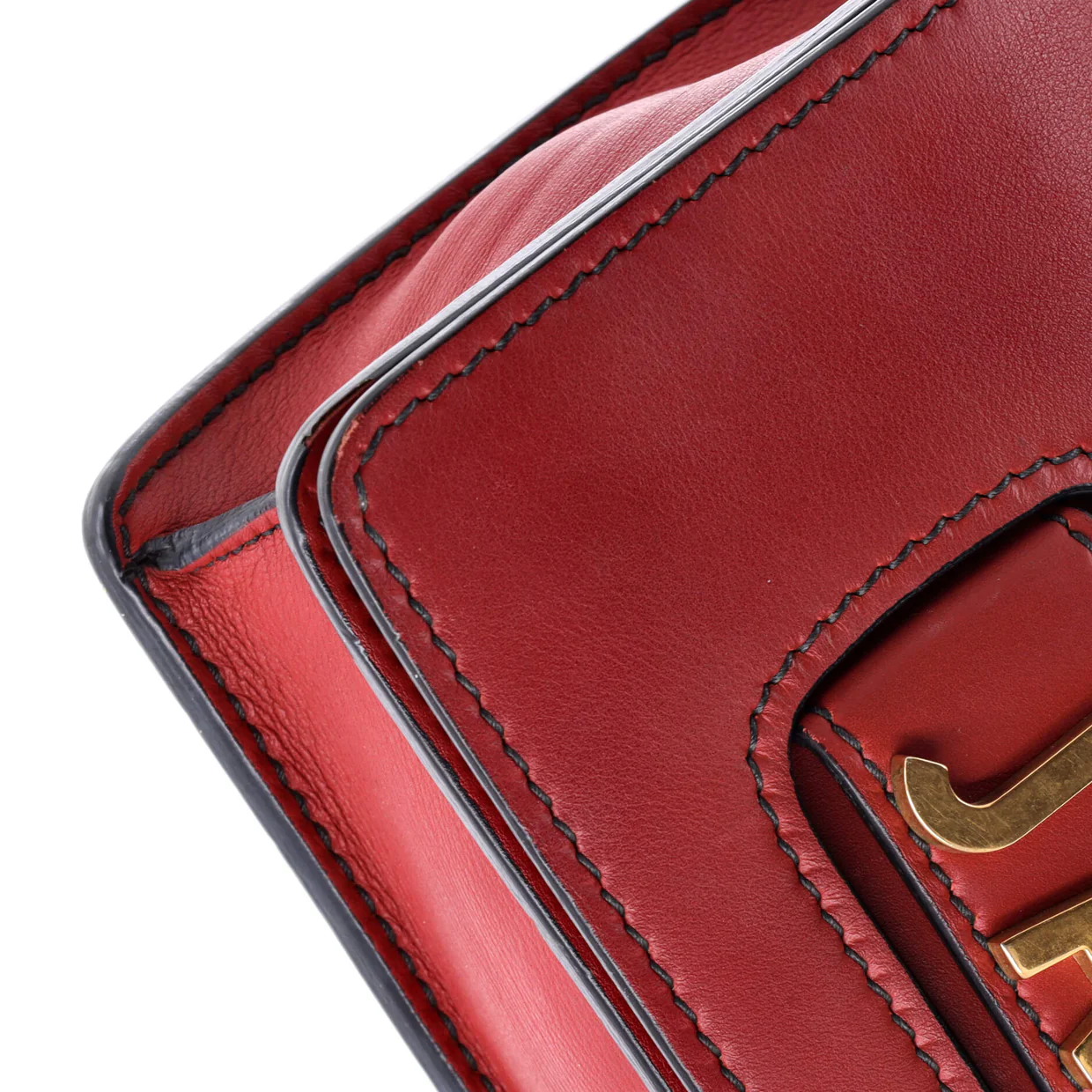 J'Adior Flap Bag Leather Medium - Deep Luxury