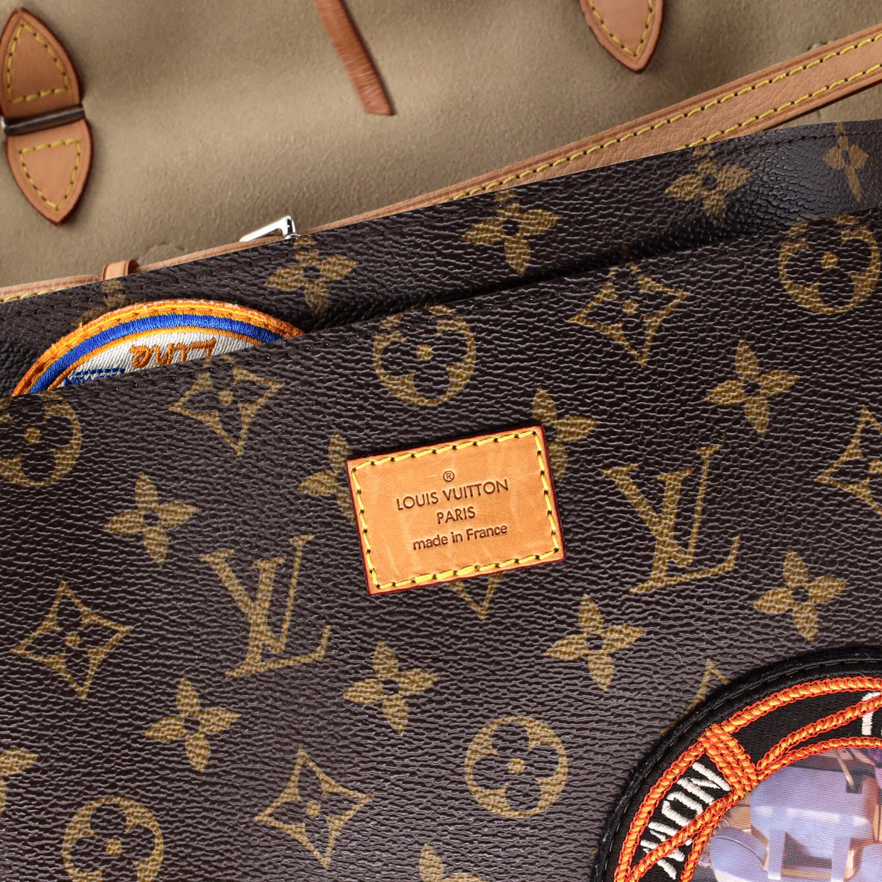 Cindy Sherman Camera Messenger Bag Patch Embellished Monogram Canvas - Deep Luxury