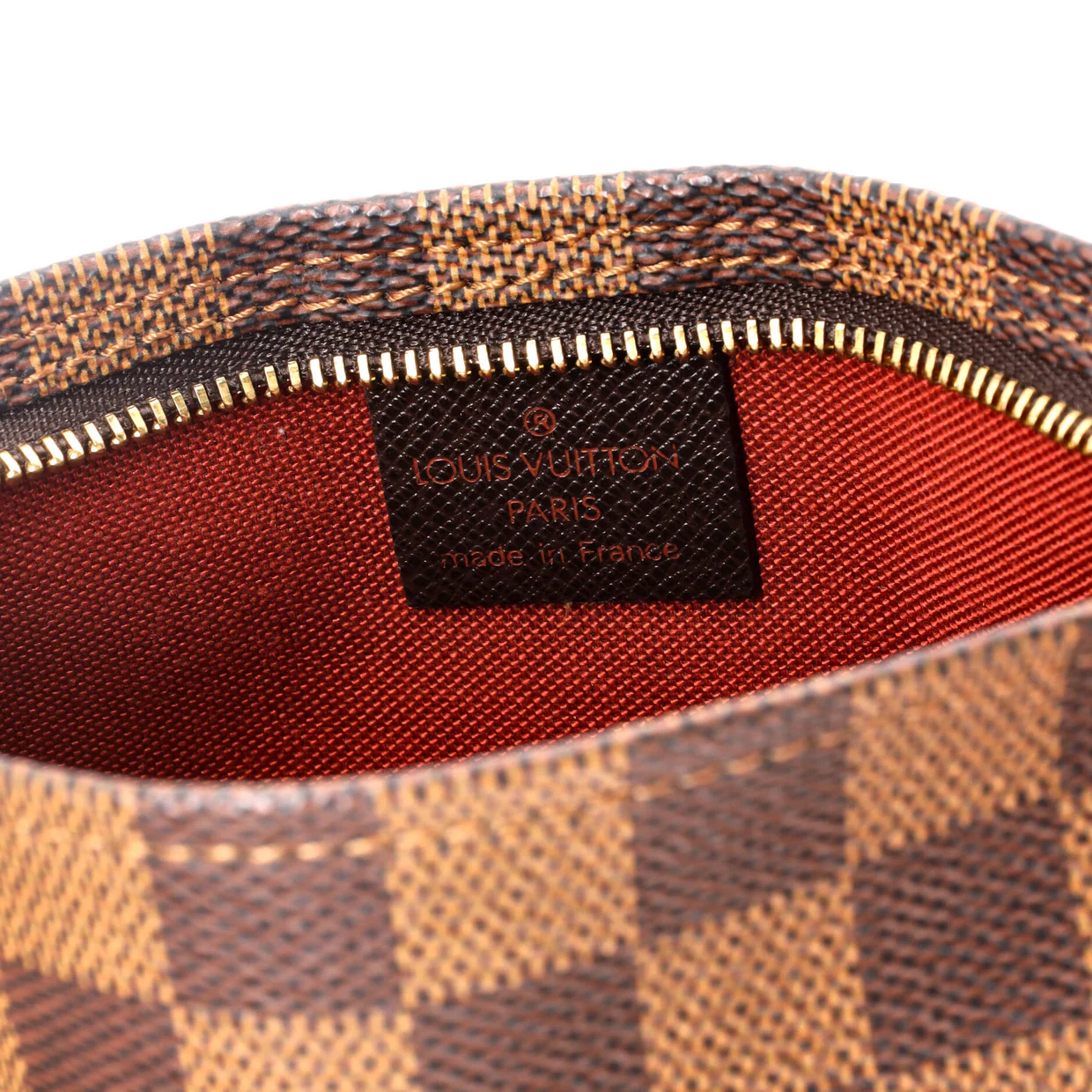 Trousse Make Up Bag Damier - Deep Luxury