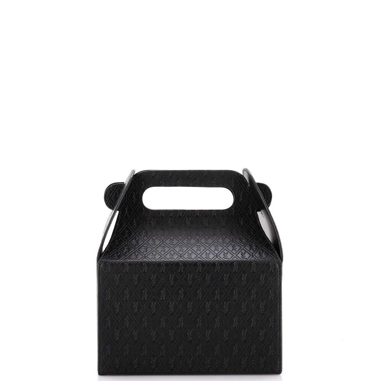 Take-Away Box Bag Monogram All Over Leather - Deep Luxury