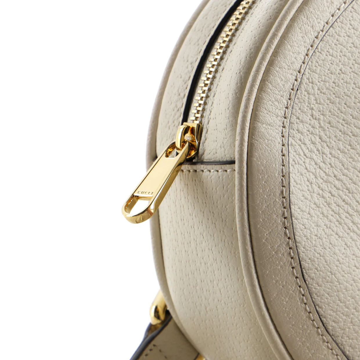 Ophidia Round Backpack Leather Mini - Deep Luxury