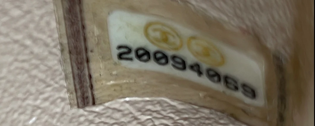 Pearl CC Crystal Flap Bag Quilted Iridescent Fabric Small - Deep Luxury