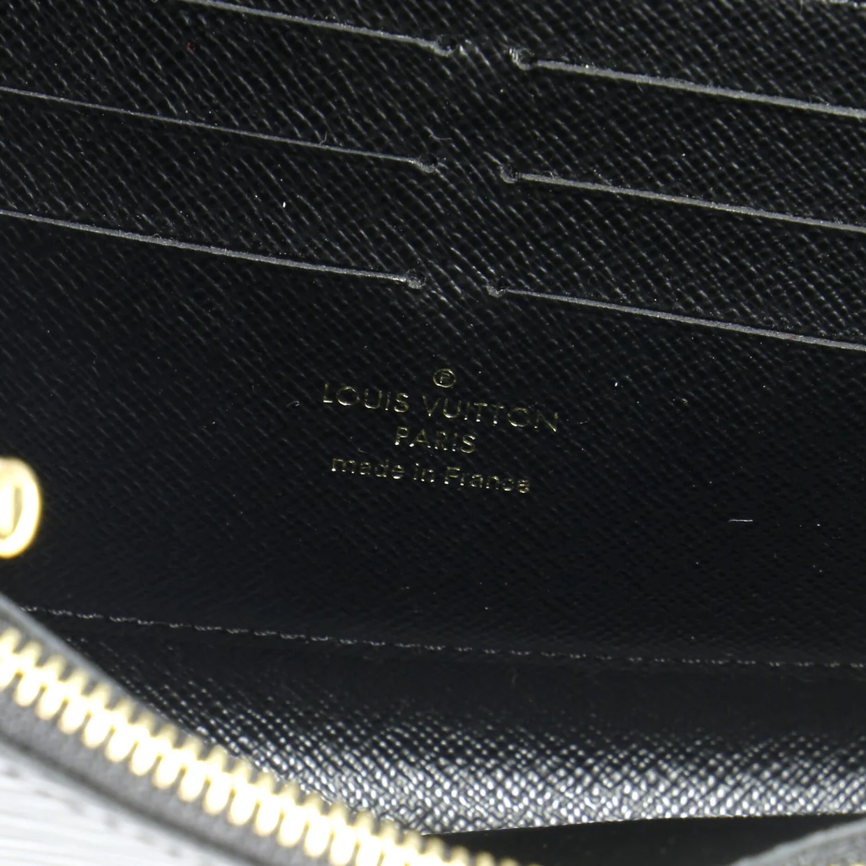 Twist Chain Wallet Epi Leather with Sequins - Deep Luxury