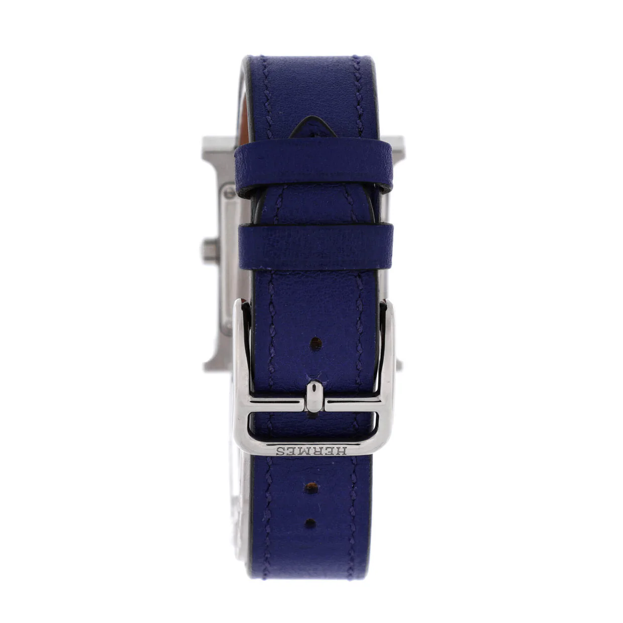 Heure H Quartz Watch Plated Metal and Leather 21 - Deep Luxury
