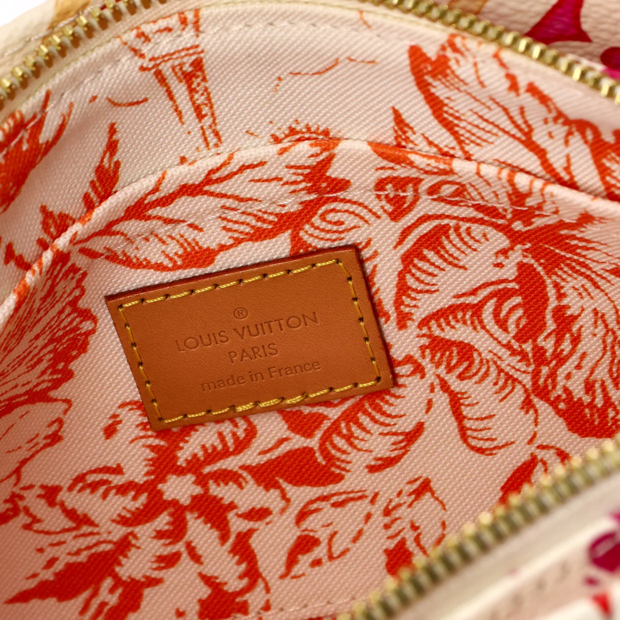 OnTheGo Tote By The Pool Monogram Tile Canvas East West - Deep Luxury