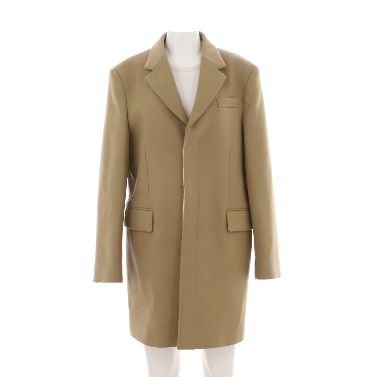 Women's Antuan Mid-Length Coat Wool Blend - Deep Luxury