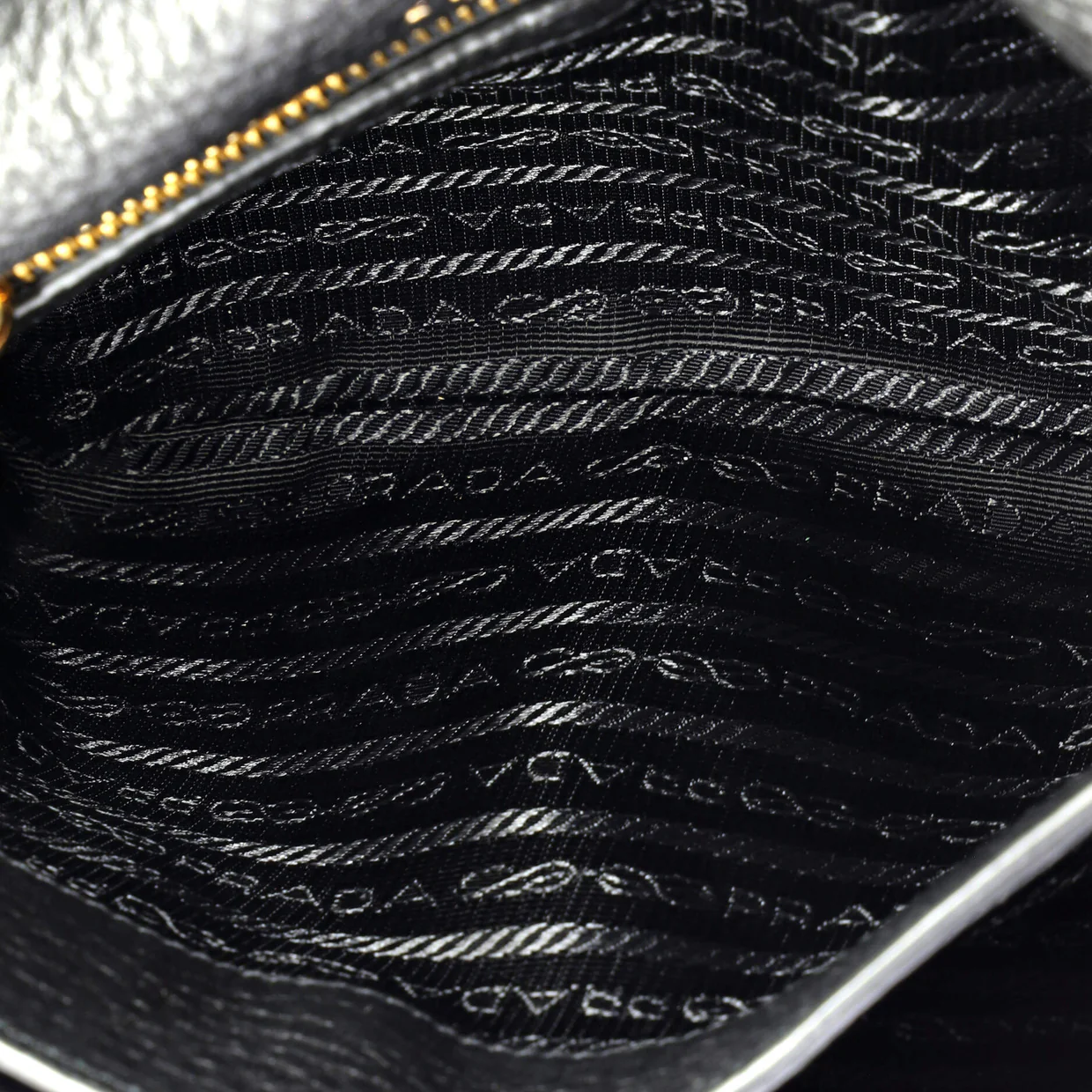 Double Zip Crossbody Bag Vitello Daino Small - Deep Luxury