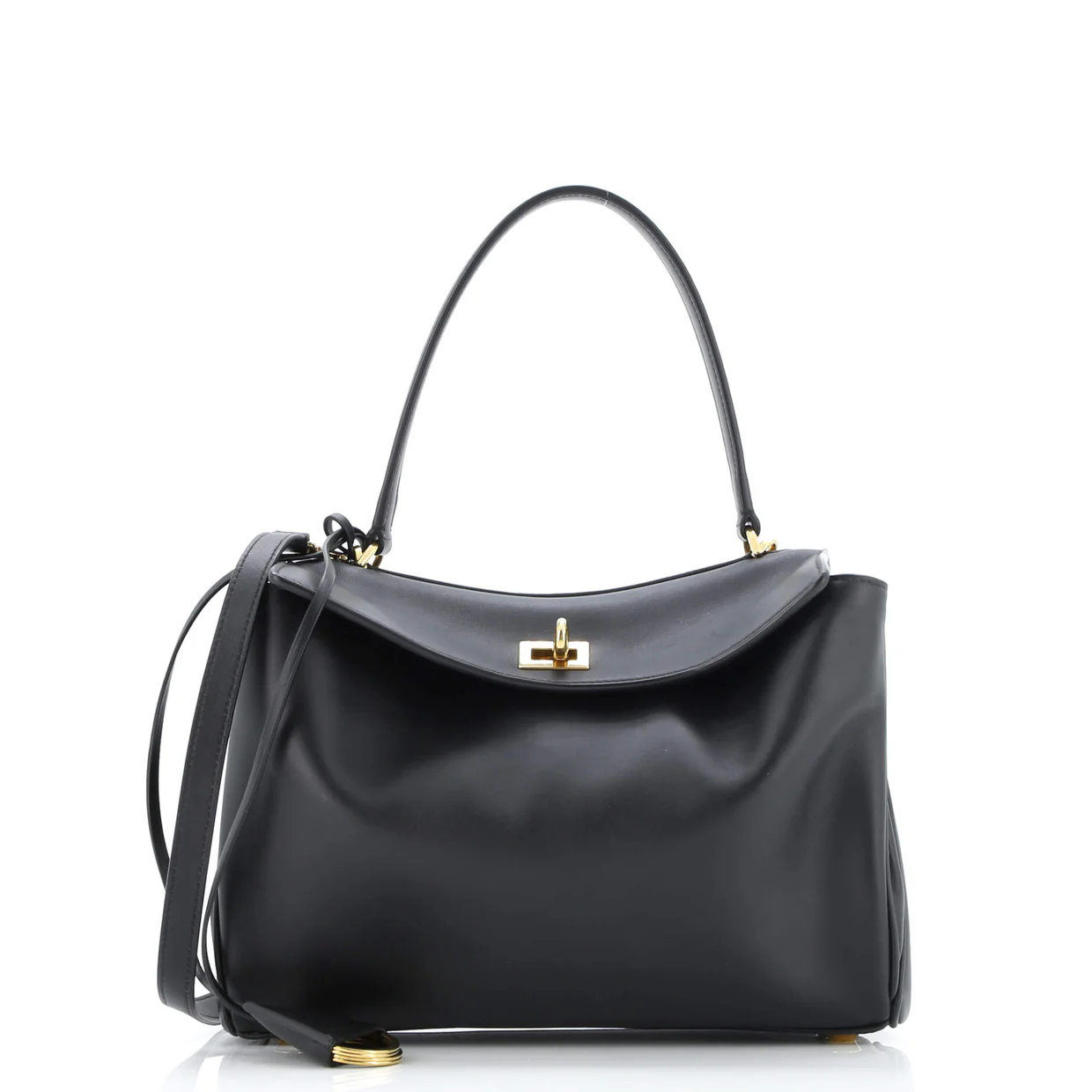 Rodeo Shoulder Bag Leather Small - Deep Luxury