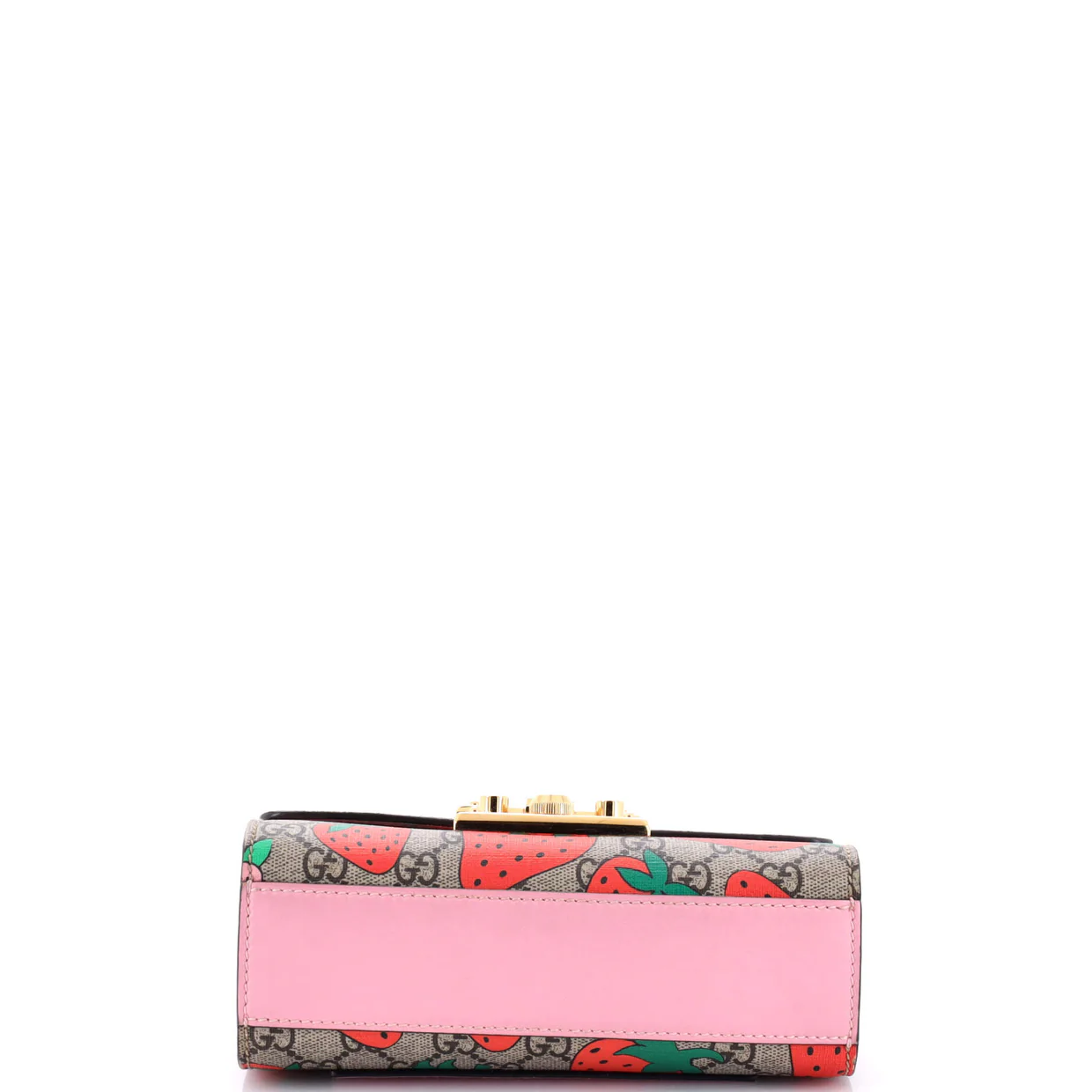 Padlock Shoulder Bag Printed GG Coated Canvas Small - Deep Luxury