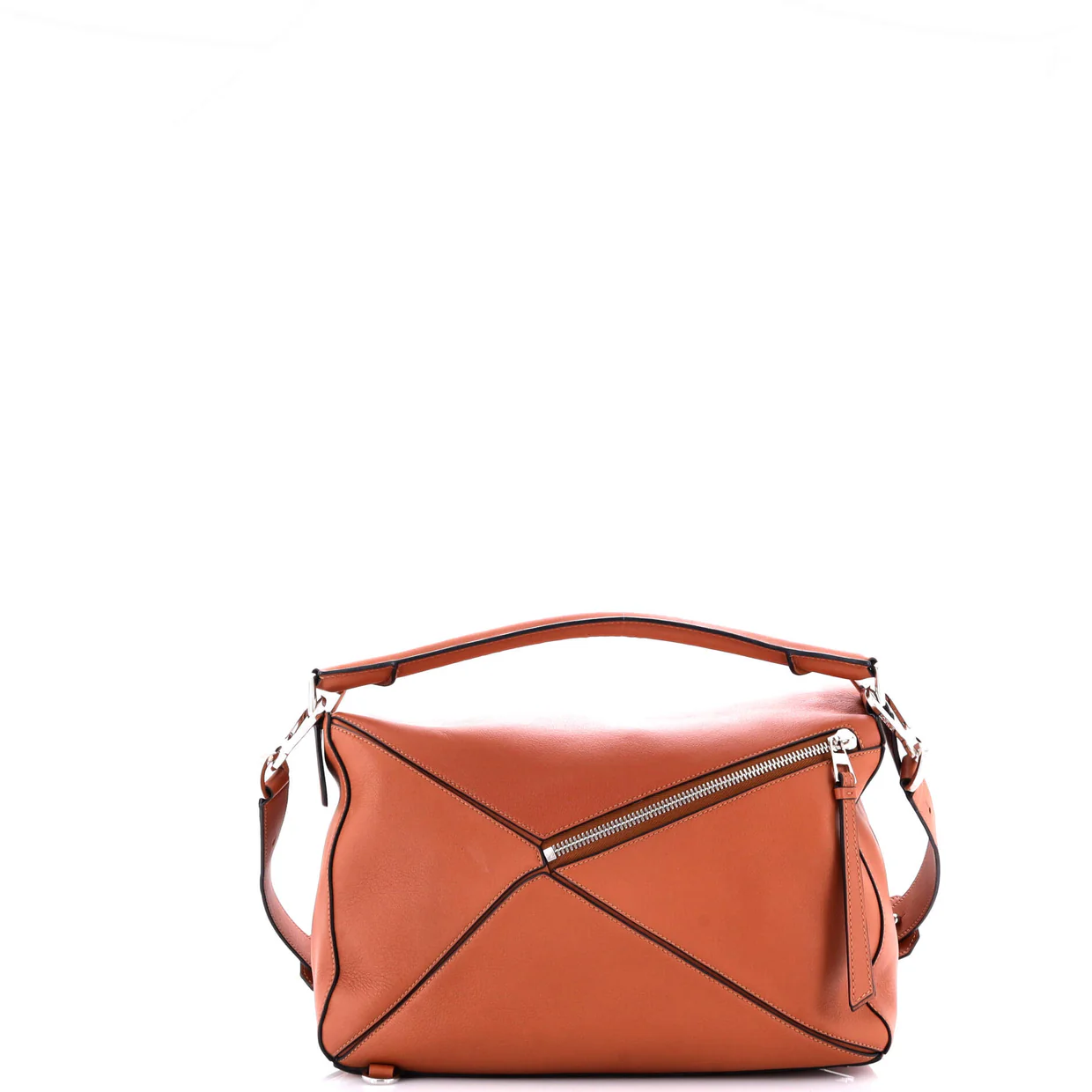 Puzzle Bag Leather Large - Deep Luxury