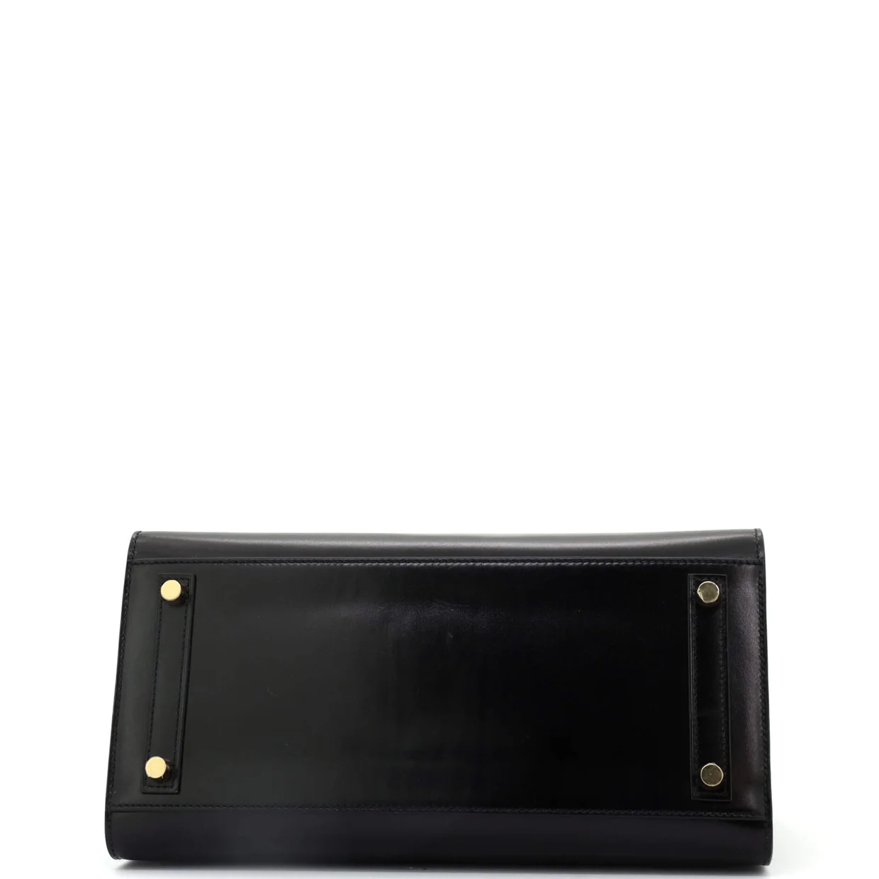 Birkin Sellier Bag Noir Box Calf with Gold Hardware 30 - Deep Luxury