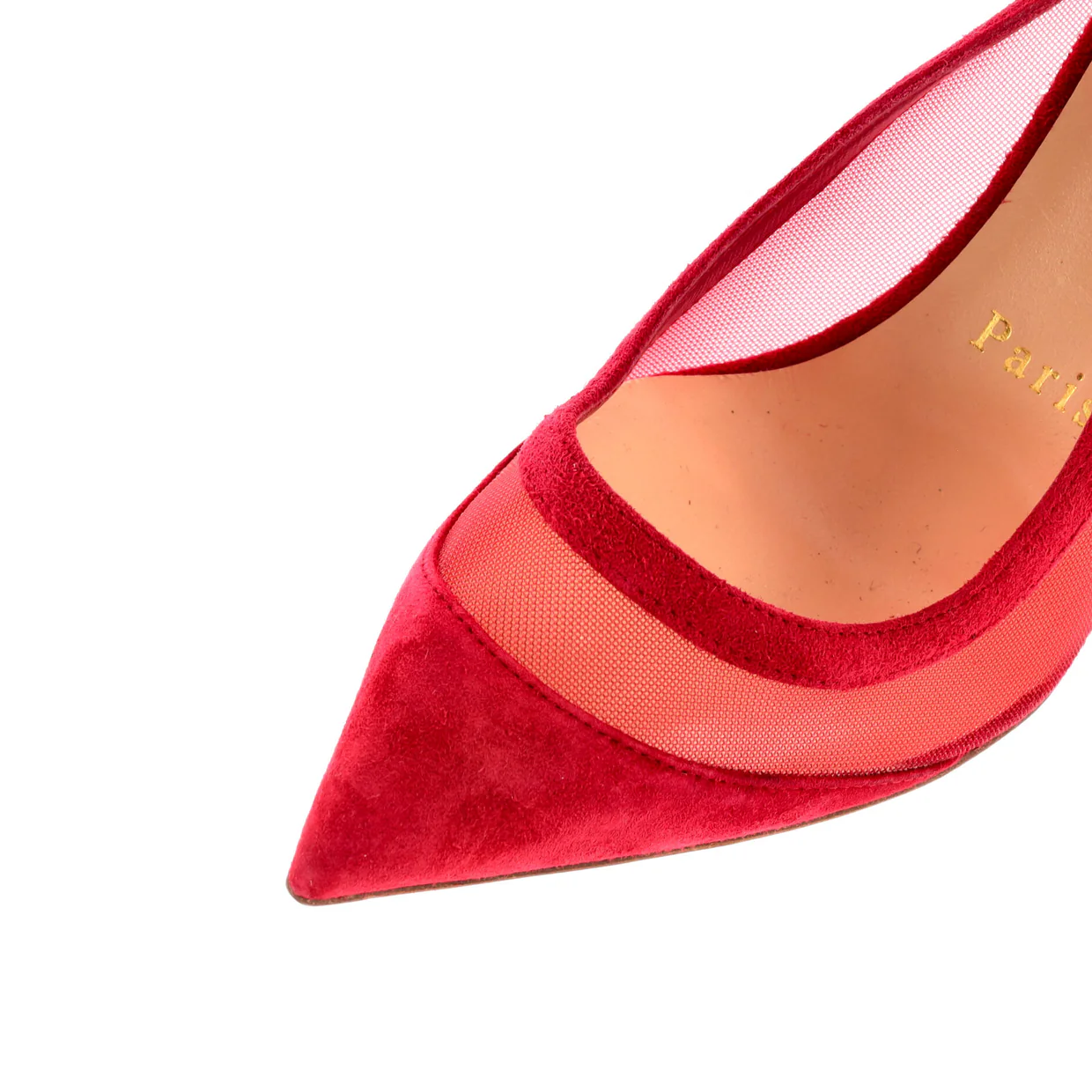 Women's Galativi Pumps Suede and Mesh 85 - Deep Luxury