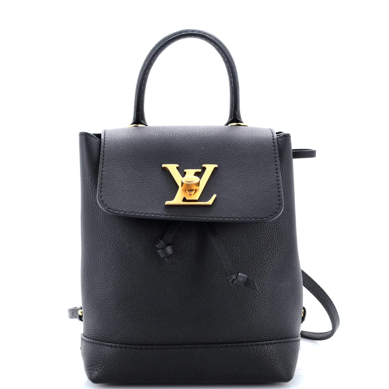 Lockme Backpack Leather Mini - Deep Luxury