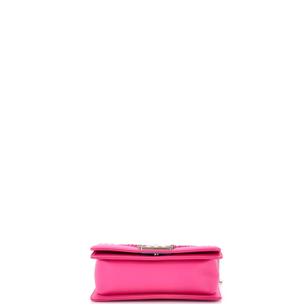 Boy Flap Bag Python Small - Deep Luxury