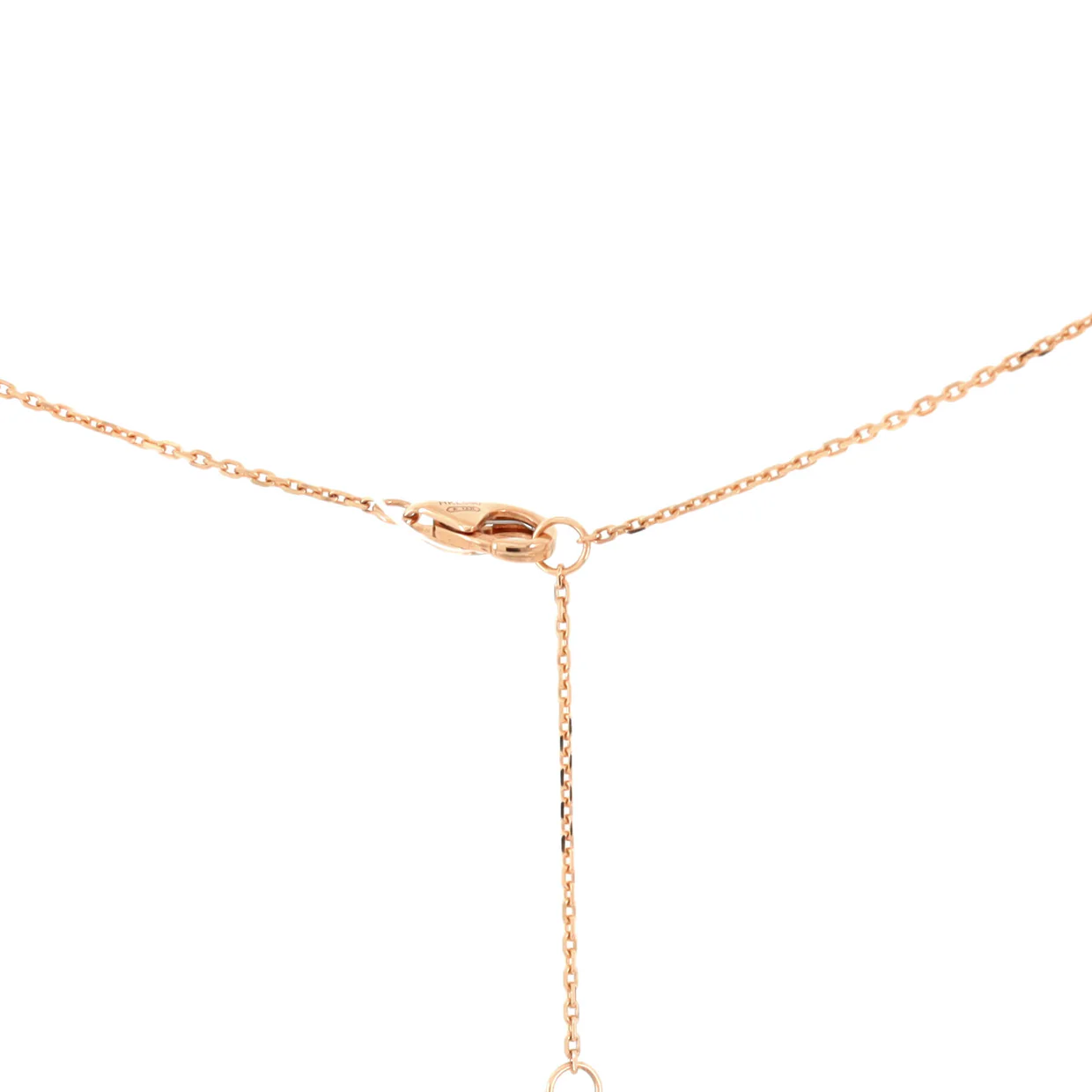 Cartier D'Amour Pendant Necklace 18K Rose Gold with Diamond XS - Deep Luxury