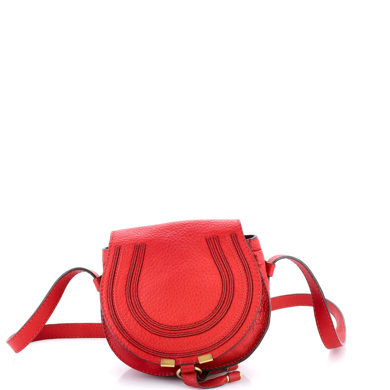 Marcie Crossbody Bag Leather Small - Deep Luxury