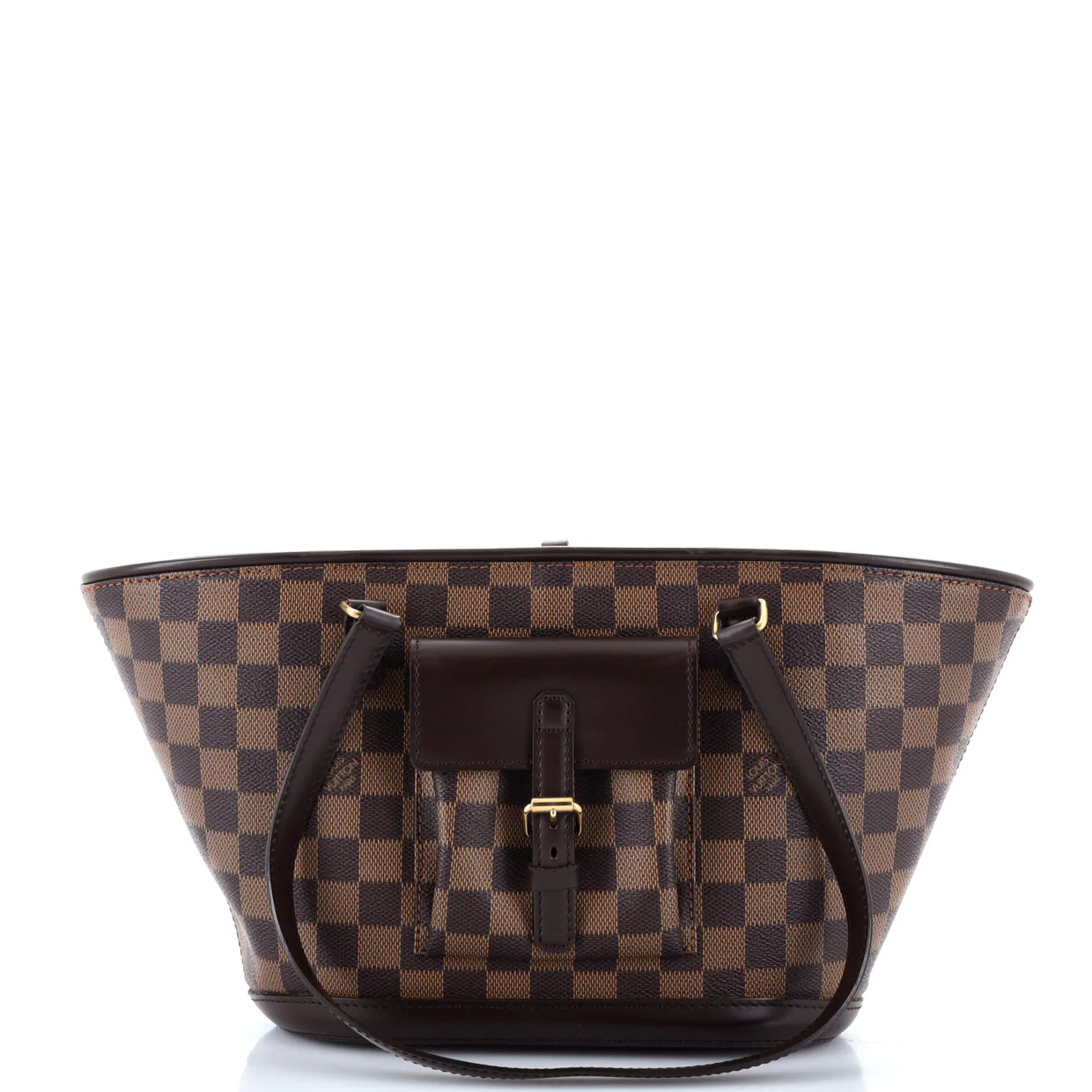 Manosque Handbag Damier PM - Deep Luxury