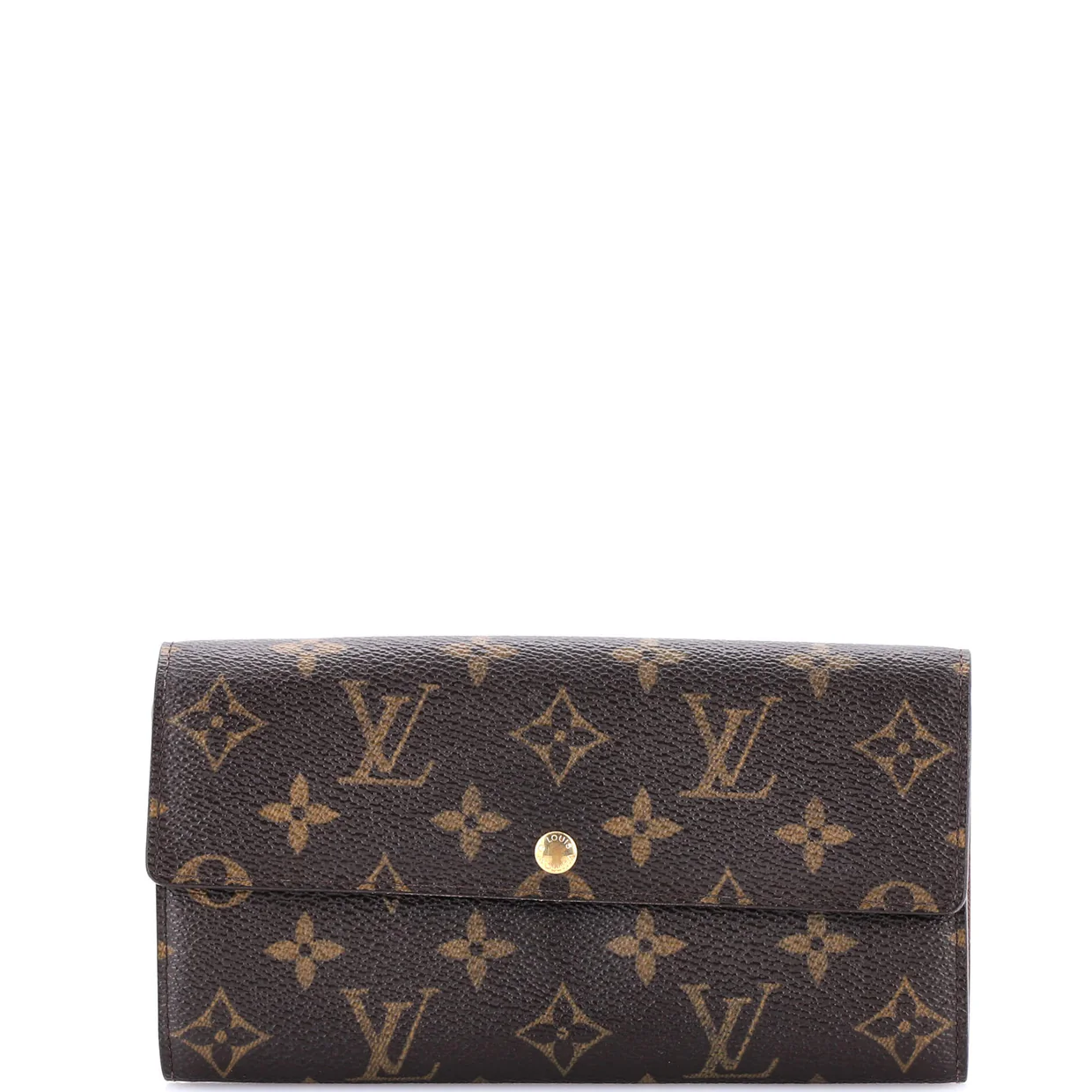 Vintage Sarah Wallet Monogram Canvas - Deep Luxury