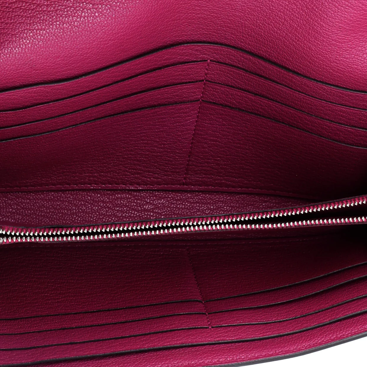 Kelly Wallet Chevre Mysore Long - Deep Luxury