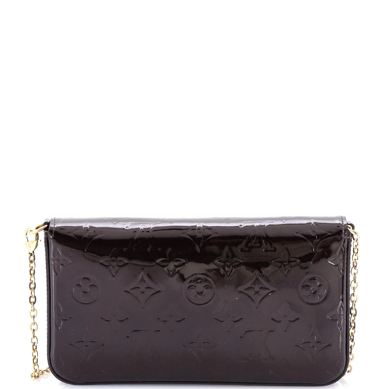 Felicie Pochette Monogram Vernis - Deep Luxury