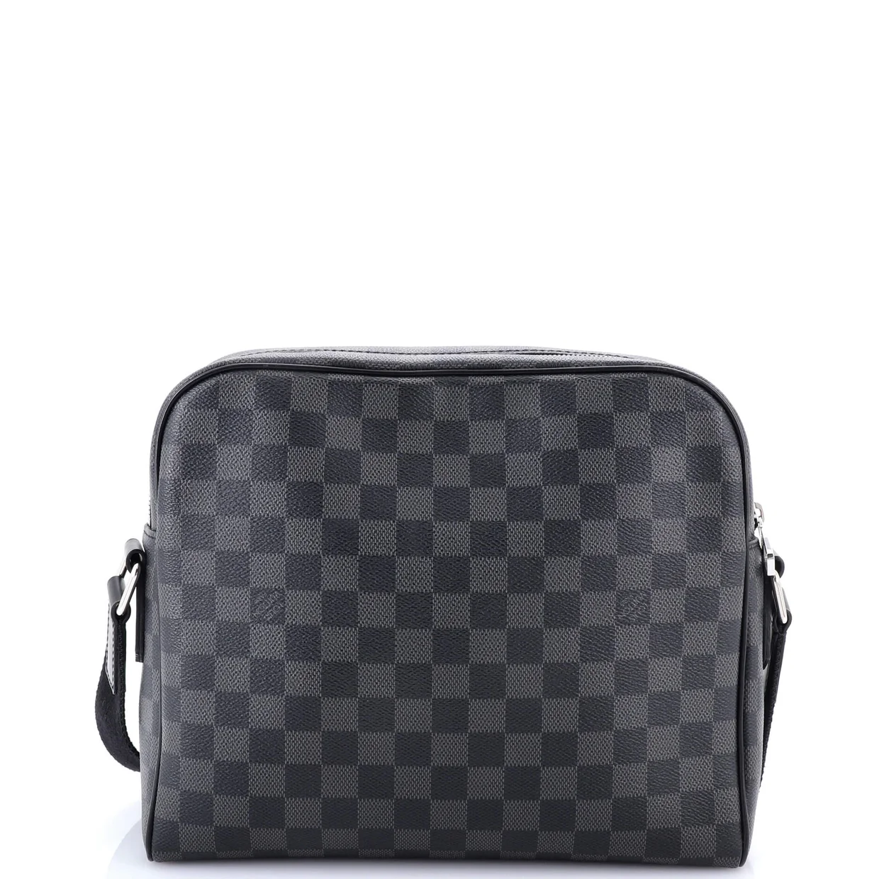 Dayton Reporter Bag Damier Graphite PM - Deep Luxury