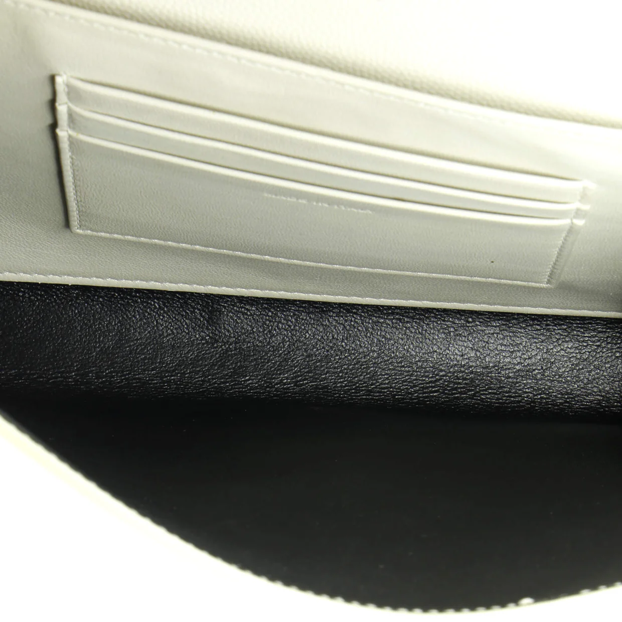 Cassandra Chain Wallet Leather Mini - Deep Luxury