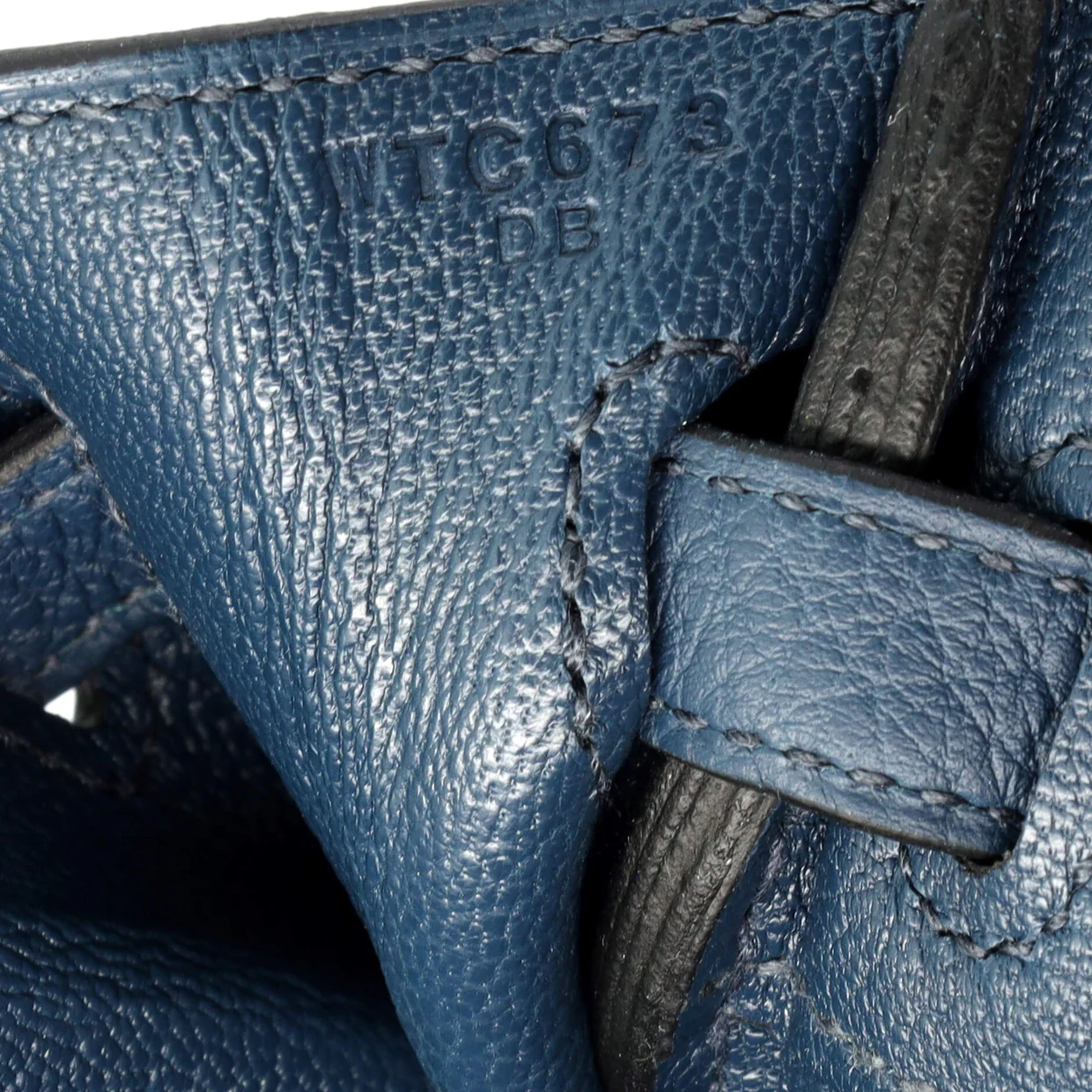 Birkin Handbag Bleu De Prusse Togo with Palladium Hardware 25 - Deep Luxury