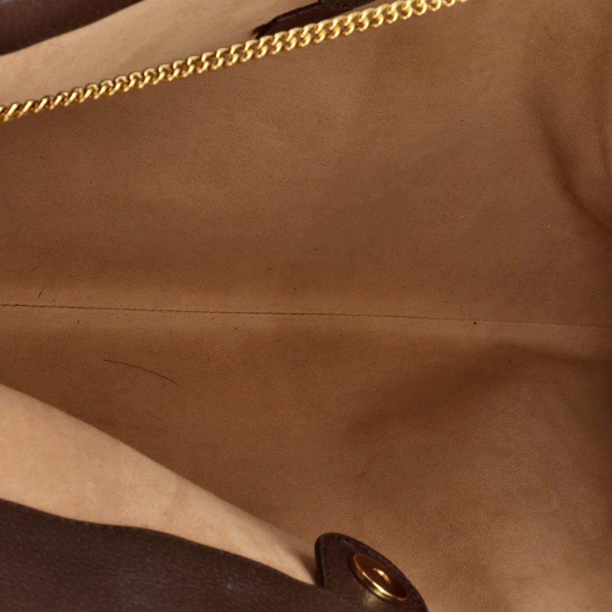 Rajah Chain Tote GG Coated Canvas Large - Deep Luxury