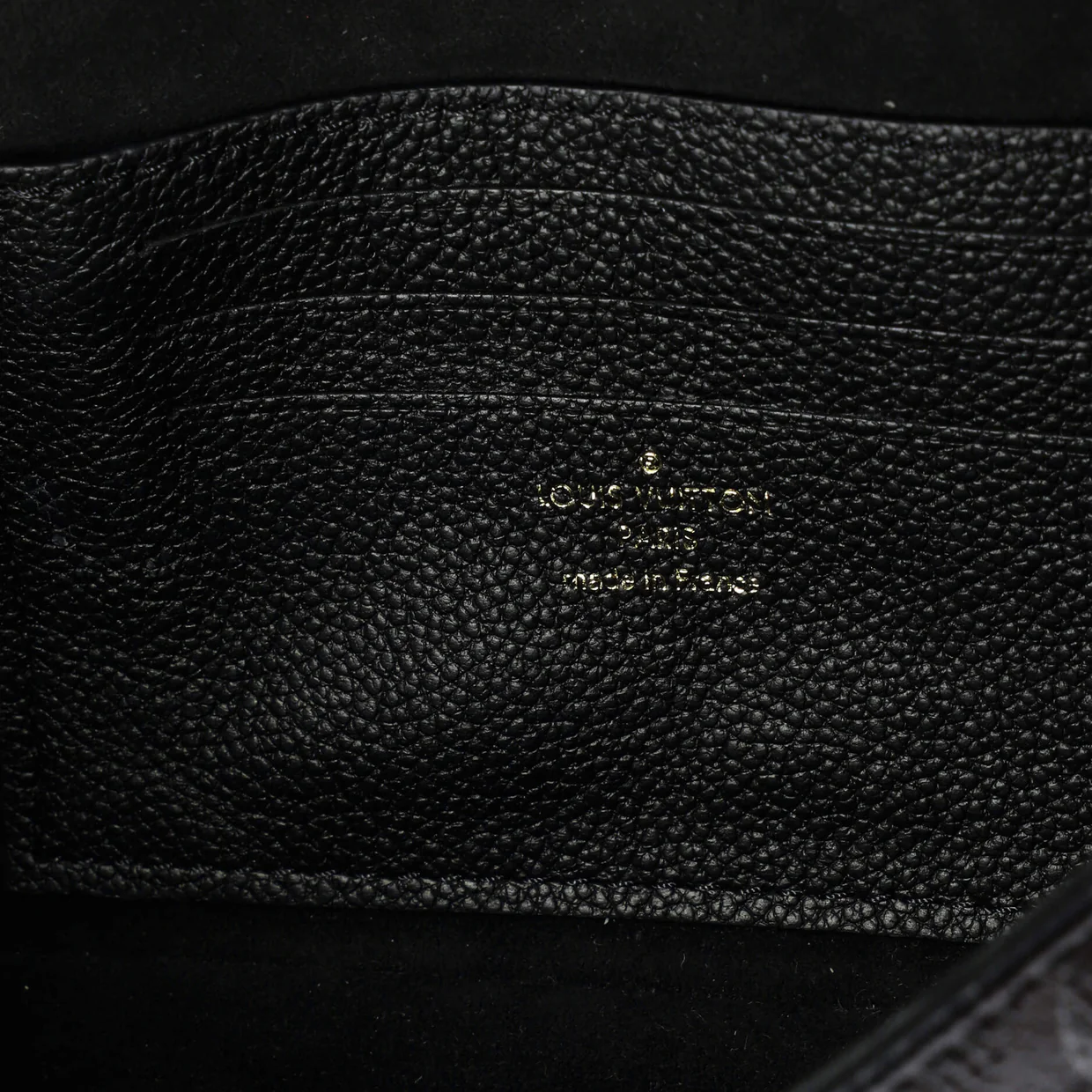 Ivy Wallet on Chain Monogram Empreinte Giant - Deep Luxury