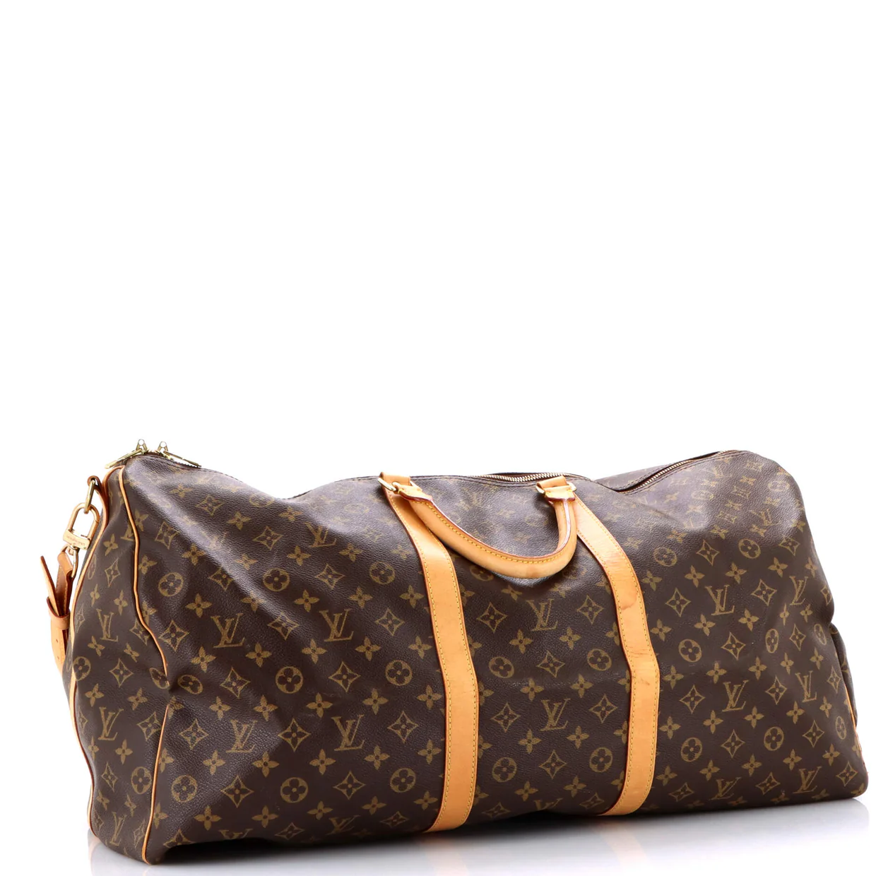 Keepall Bandouliere Bag Monogram Canvas 60 - Deep Luxury