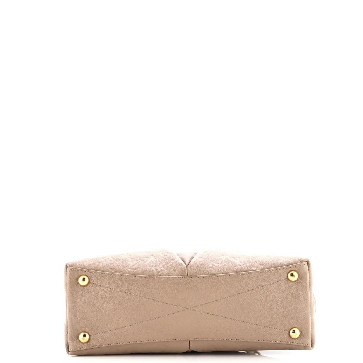 V Tote Monogram Empreinte Leather MM - Deep Luxury