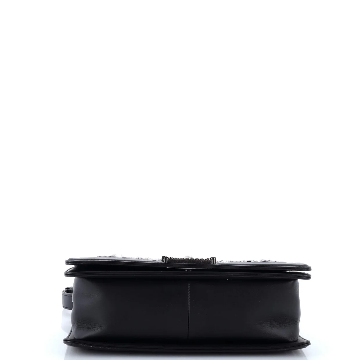 Boy Flap Bag Braided Tweed Old Medium - Deep Luxury