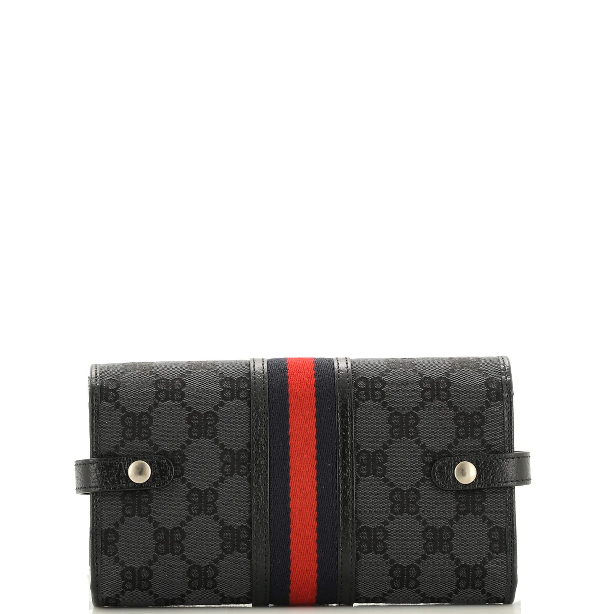x Gucci The Hacker Wallet on Strap BB Coated Canvas - Deep Luxury