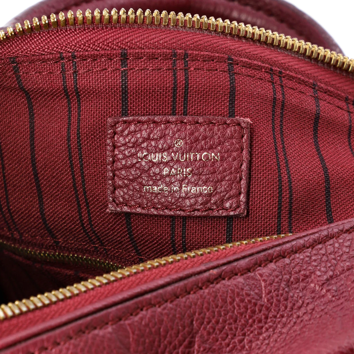 Speedy Bandouliere Bag Monogram Empreinte Leather 30 - Deep Luxury