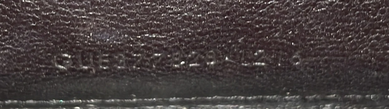 Classic Monogram Wallet on Chain Matelasse Chevron Leather Medium - Deep Luxury