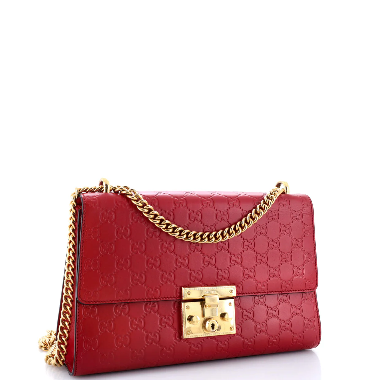 Padlock Shoulder Bag Guccissima Leather Medium - Deep Luxury